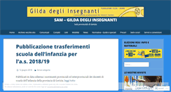 Desktop Screenshot of gildagorizia.com