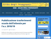Tablet Screenshot of gildagorizia.com